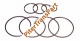 Комплект тефлоновых колец Dp0/al4 (6396)