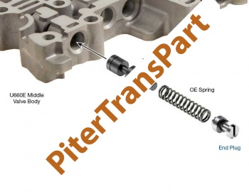 Клапан U660e solenoid modulator (ремонтый) (47740-24K)