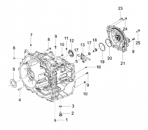 TRANSMISSIONHOUSINGATTACHMENT(HPT6A/T)II