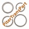 Комплект фрикционных дисков Zf8hp70/zf8hp55 (216752)