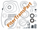 Комплект прокладок Zf6hp19/zf6hp21 (bmw) (1071-298-007)