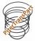 Комплект резиновый уплотнений 6T30e сцепление 4-5-6/3-5-reverse (4609)
