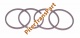 Комплект уплотнительных колец 6T30e/6t40e/6t45e/6f35e (суппорт 3-5/reverse) (3547)