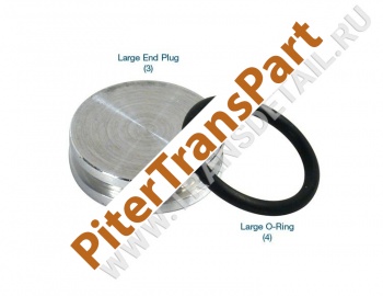 O-ringed end plug kit  (56947-LRG)