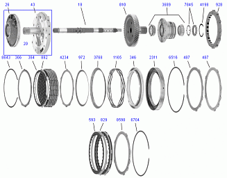 Pump/CaseClutches
