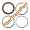 Комплект дисков A6lf сцепление underdrive(4 st.disc 1.8mm/1 pr.plat 3.3mm/4 fr.disc 1.75mm) (45625-3