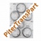 Комплект стальных дисков Zf6hp26/zf6hp28 (включая опорные диски) (1068-298-038)