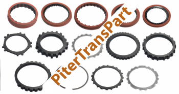 Комплект дисков 4L60e red eagle (friction hp/kolene steel) (057750AHPPWR)