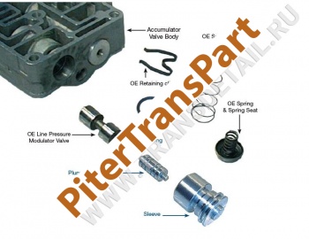Line pressure modulator plunger v  (36948-03K)