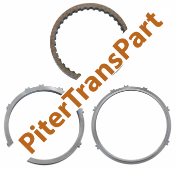 Комплект дисков A6mf сцепление 2-6 (3 st.disc 2.1mm/1 pr.plat 2.5mm/4 fr.disc 1.85mm) (45670-3B600)