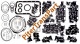 Комплект прокладок F4eat (T08102A)