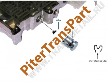 Tcc modulator plunger valve kit  (56947J-03K)