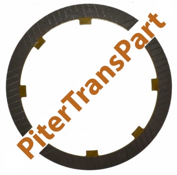 Фрикционный диск Dp0/al4 сцепление e1 (int.) (71100D)