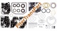 Комплект прокладок Tf81sc/af21 (ford/mazda/land rover) (K79900GBX)