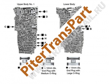 O-ringed end plug kit  (147741-31K)