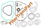 Комплект прокладок Zf6hp19 (vag) (2586)
