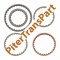 Комплект фрикционных дисков Re4f04a (RCP96-069)